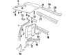 Chevy C1500 Sun Visor Diagram - 15981609