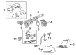 Chevy Malibu Windshield Wiper Switch Diagram - 20962249