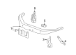 Cadillac STS Ambient Temperature Sensor Diagram - 25731293