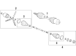 Chevy Output Shaft Seal Diagram - 19258415