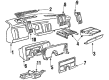 Buick Glove Box Diagram - 25515573
