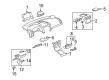 Saturn Vue Cup Holder Diagram - 96830057