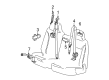 Chevy Colorado Seat Belt Diagram - 19209598