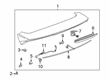 Chevy Blazer Spoiler Diagram - 86786869