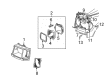 Chevy Lumina APV Side Marker Light Diagram - 8912750