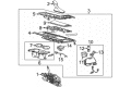 Cadillac Shift Indicator Diagram - 23475057