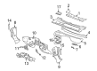 Chevy Silverado 1500 HD Dash Panel Diagram - 25853978