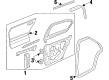 Oldsmobile Weather Strip Diagram - 22623348