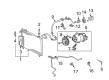 Chevy Malibu A/C Compressor Cut-Out Switches Diagram - 88972205