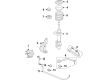 Pontiac Sway Bar Link Bushing Diagram - 92219337