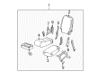 Chevy Silverado 2500 Seat Cushion Diagram - 88936433