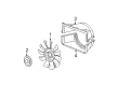 Chevy Express 1500 Fan Shroud Diagram - 15751219