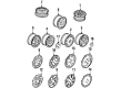 Saturn Spare Wheel Diagram - 21010128