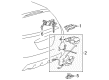 Pontiac Trunk Lock Cylinder Diagram - 88969898
