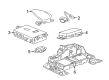 Chevy Camaro Body Control Module Diagram - 84833055