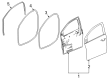 Chevy Spark Door Seal Diagram - 42454858