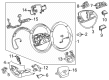 Cadillac Escalade ESV Cruise Control Switch Diagram - 13559773