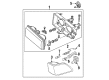 Buick Side Marker Light Diagram - 5976093