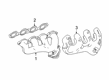 Chevy Silverado 1500 LTD Exhaust Manifold Diagram - 12701710