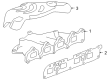 Chevy Exhaust Manifold Diagram - 12643496