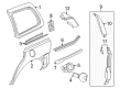 Chevy Uplander Fuel Door Diagram - 15220258