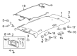 Chevy Malibu Limited Interior Door Handle Diagram - 22791181