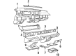 Oldsmobile 98 Ashtray Diagram - 22516322