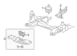 Cadillac Engine Mount Bracket Diagram - 15854019