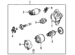 Pontiac Starter Drive Diagram - 88972435