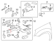 Saturn Outlook Engine Mount Diagram - 25784482