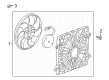 Cadillac XT6 Fan Blade Diagram - 86578077