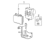 Chevy Silverado 1500 ABS Pump And Motor Assembly Diagram - 19431803