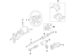 Cadillac SRX Steering Column Diagram - 19367089