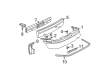 Buick Century Bumper Cover Diagram - 12369157