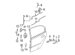Chevy Malibu Interior Door Handle Diagram - 15860523