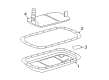 Cadillac CTS Automatic Transmission Filter Diagram - 96041844