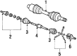 Buick Reatta Drive Shaft Diagram - 26015543