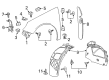 Buick Fender Diagram - 22810641
