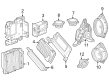 Cadillac OPTIQ Car Speakers Diagram - 84686462