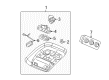 Chevy Suburban 1500 Blower Control Switches Diagram - 15112019