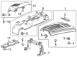 Cadillac Engine Cover Diagram - 12697941