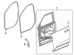 Buick Envista Weather Strip Diagram - 42731704