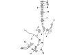 Chevy Cavalier Sway Bar Link Bushing Diagram - 14026673