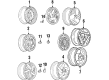 Chevy Lumina Wheel Cover Diagram - 22582699