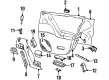 Cadillac Ashtray Diagram - 90438571