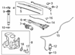 Chevy Windshield Washer Fluid Reservoir Diagram - 84763238