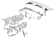 GMC Terrain Dash Panel Vent Portion Covers Diagram - 84664448
