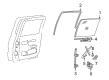 Chevy C1500 Window Crank Handle Diagram - 15692241