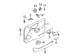 Chevy Classic Interior Door Handle Diagram - 22620195