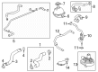 GMC Terrain Coolant Pipe Diagram - 24123946